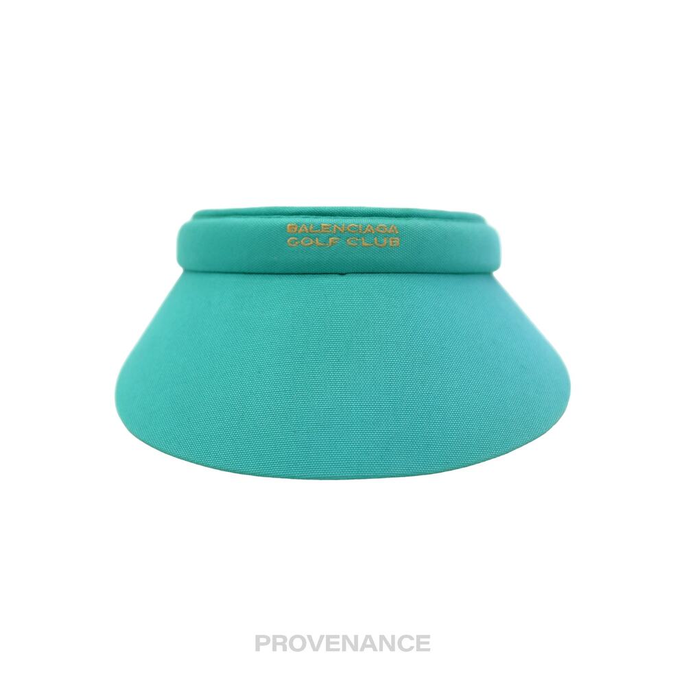 π΄ Balenciaga Golf Club Visor - Turquoise